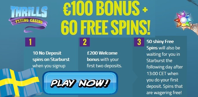 Svenska casino bonus utan insättning